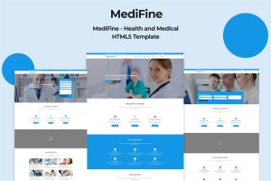 Download MediFine - Health and Medical HTML Template MediFine template suitable for Hospital, Clinic, Dentist, medical & health etc
