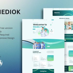 Download Mediok - Medical Elementor Template Kit