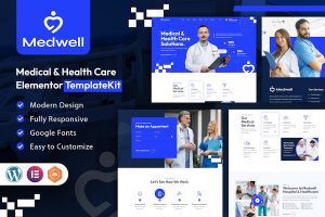 Download Medwell - Medical & Health Care Elementor Template Kit