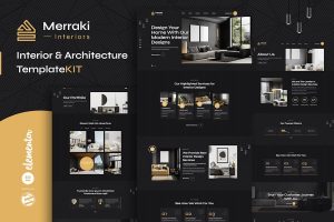 Download Merraki - Interiors & Architecture Elementor Template Kit