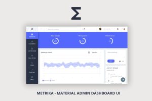 Download Metrika Admin Dashboard template