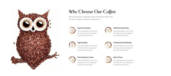 Download Mikkee - Coffee Landing Page HTML Template