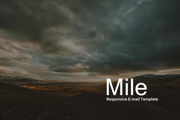 Download Mile - Responsive E-mail Template