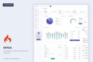 Download Minia - CodeIgniter 4 Admin & Dashboard Template Minia Codeigniter is a simple and beautiful admin template built with Bootstrap ^5.0.1.
