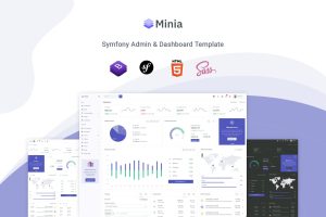 Download Minia - Symfony Admin & Dashboard Template Minia – Symfony Admin & Dashboard is a simple and beautiful admin template built with Bootstrap 5