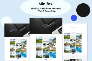 Download MiniFox – Minimal Portfolio HTML5 Template MiniFox can be used for many purposes starting from minimal portfolios, agencies, freelancers etc