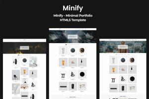 Download Minify - Minimal Portfolio HTML5 Template Minify can be used for many purposes starting from minimal portfolios, agencies, freelancers etc