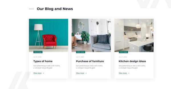 Download Mint - Interior Design HTML Template