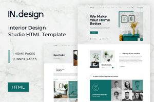 Download Mint - Interior Design HTML Template