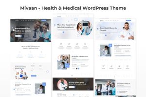 Download Mivaan - Health & Medical WordPress Theme