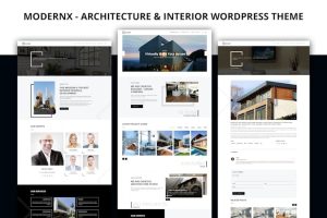 Download Modernx - Architecture & Interior WordPress Theme