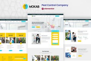 Download Mokab - Pest Control Services Elementor Pro Template Kit