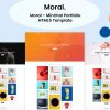 Download Moral - Minimal Portfolio HTML5 Template Moral can be used for many purposes starting from minimal portfolios, agencies, freelancers etc