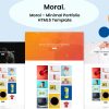 Download Moral - Minimal Portfolio HTML5 Template Moral can be used for many purposes starting from minimal portfolios, agencies, freelancers etc