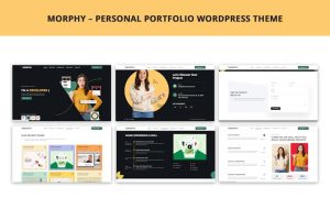 Download Morphy – Personal Portfolio WordPress Theme