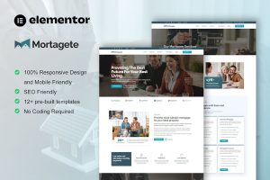 Download Mortagete - Mortgage Company Elementor Template Kit