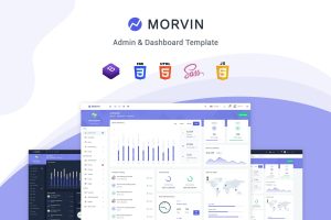 Download Morvin - Admin & Dashboard Template Morvin is a bootstrap 5 based fully responsive admin dashboard template.