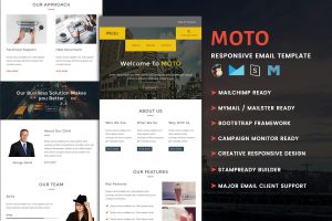 Download Moto - Multipurpose Responsive Email Template Best marketing email template