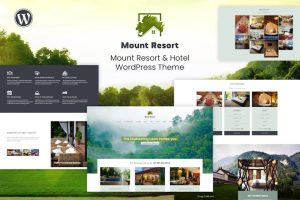 Download Mount Resort & Hotel WordPress