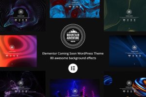 Download Mountain - Elementor Coming Soon WordPress Theme