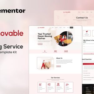 Download Movable - Moving Service Elementor Template Kit