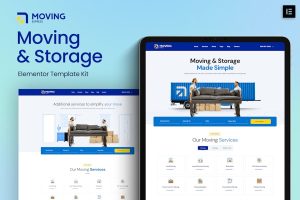 Download MovingExpress - Moving & Storage Company Elementor Template Kit