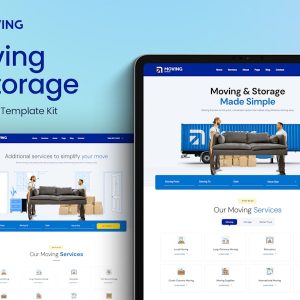 Download MovingExpress - Moving & Storage Company Elementor Template Kit