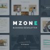 Download Mzone Responsive Email Template for Business Responsive, fits in every screens, better for portfolio, clean and creative business email template