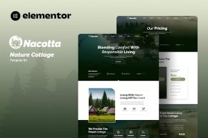 Download Nacotta - Nature Cottage Elementor Template Kit