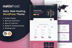 Download Natix | Web Hosting WordPress Theme