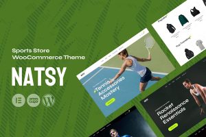 Download Natsy - Sports Store WooCommerce Theme
