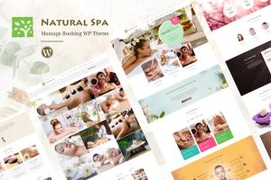 Download Natural Spa - Massage Booking Wordpress Theme