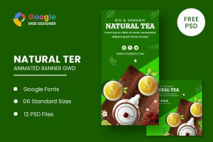 Download Natural Tea Animated Banner Google Web Designer Natural Tea Animated Banner Google Web Designer