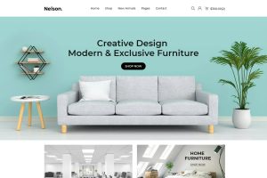Download Nelson - Furniture Store eCommerce HTML Template Nelson comes with a variation of 39+ HTML pages where there are 2 unique home versions.