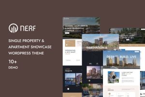 Download Nerf - Single Property WordPress Theme