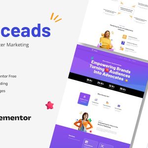 Download Niceads - Influencer Marketing Elementor Template Kit