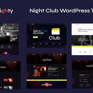 Download Night Club Bar WordPress Theme - Nighty
