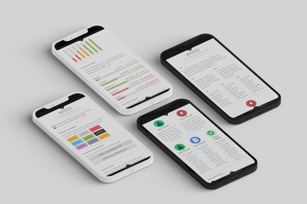 Download Notifico | Mobile Website Template Drop Down and Fly Up Navigation based Mobile Website Template