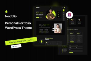Download Noxfolio - Portfolio Resume WordPress Theme