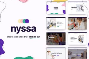 Download Nyssa - Unique Lottie Animation WordPress theme