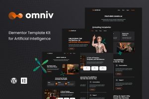 Download Omniv AI - Artificial Intelligence Elementor Template Kit