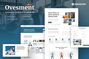 Download Ovesment - Investment & Finance Elementor Template Kit