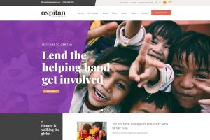 Download Oxpitan - Nonprofit Charity WordPress Theme