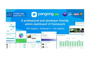 Download Pangong - Developer-friendly Bootstrap 4 Admin Developer-friendly Bootstrap 4 Admin Dashboard + UI Kit