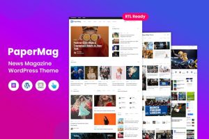 Download PaperMag - News Magazine WordPress Theme