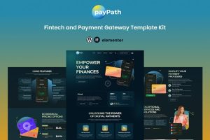 Download PayPath - Online Payment Gateway Elementor Template Kit