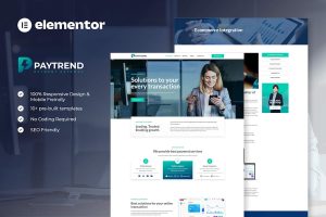 Download Paytrend - Online Payment Gateaway Elementor Template Kit