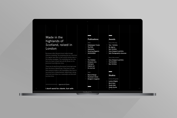 Download Peel | Portfolio Template For Creatives A modern portfolio template for designers, illustrators and digital artists.