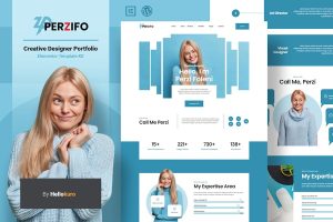 Download Perzifo - Creative Designer Portfolio Elementor Template Kit