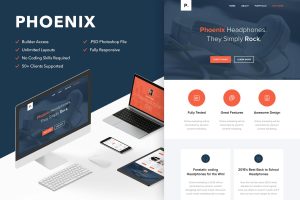 Download Phoenix - Responsive Email + Themebuilder Access High quality responsive email newsletter template | MailChimp | Campaign Monitor supported